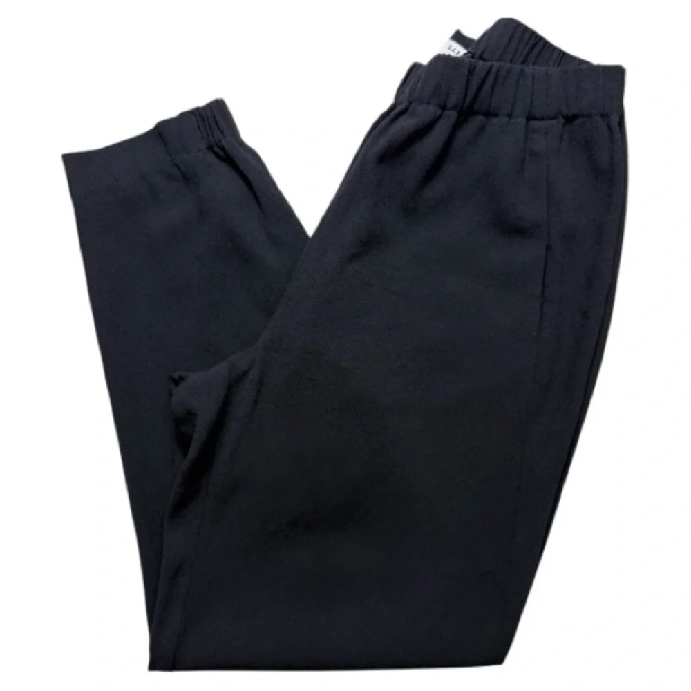 Aritzia Babaton Dexter Black High-Waist Tapered Jogger Pants Size S EUC